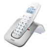 TELEFONO CORDLESS SAIET SLIDE DISPLAY LCD SU TRE RIGHE RETROILLUMINATO,VIVAVOCE